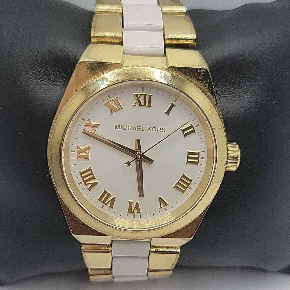 Michael Kors MK6122 Women's Stainless Steel Analog Quartz Dial Wrist Watch BC828